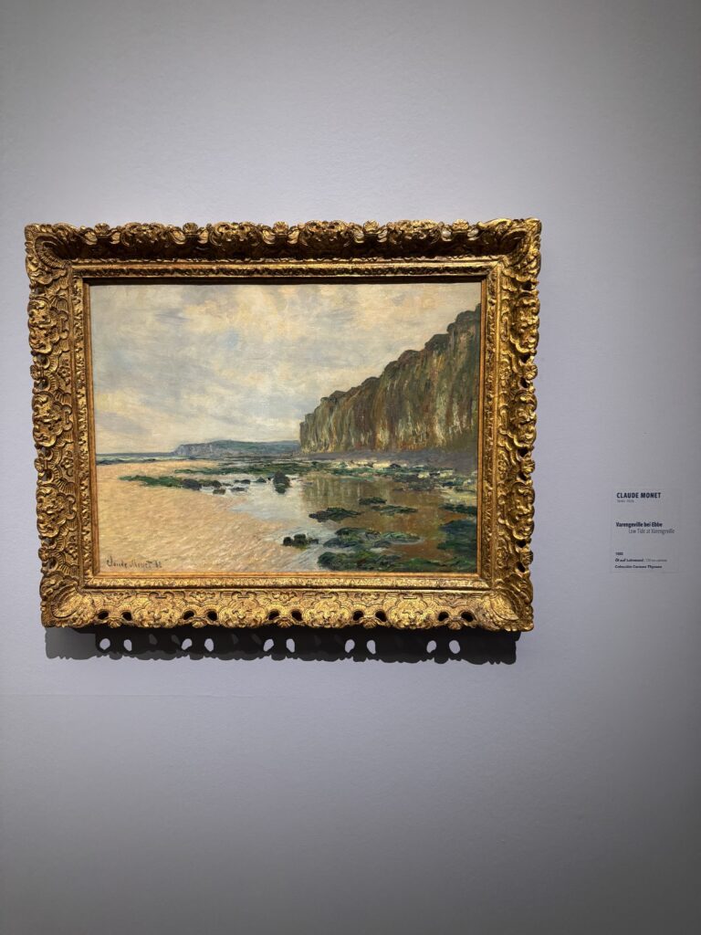 Ein Kunstwerk mit einem prunkvollen Rahmen

